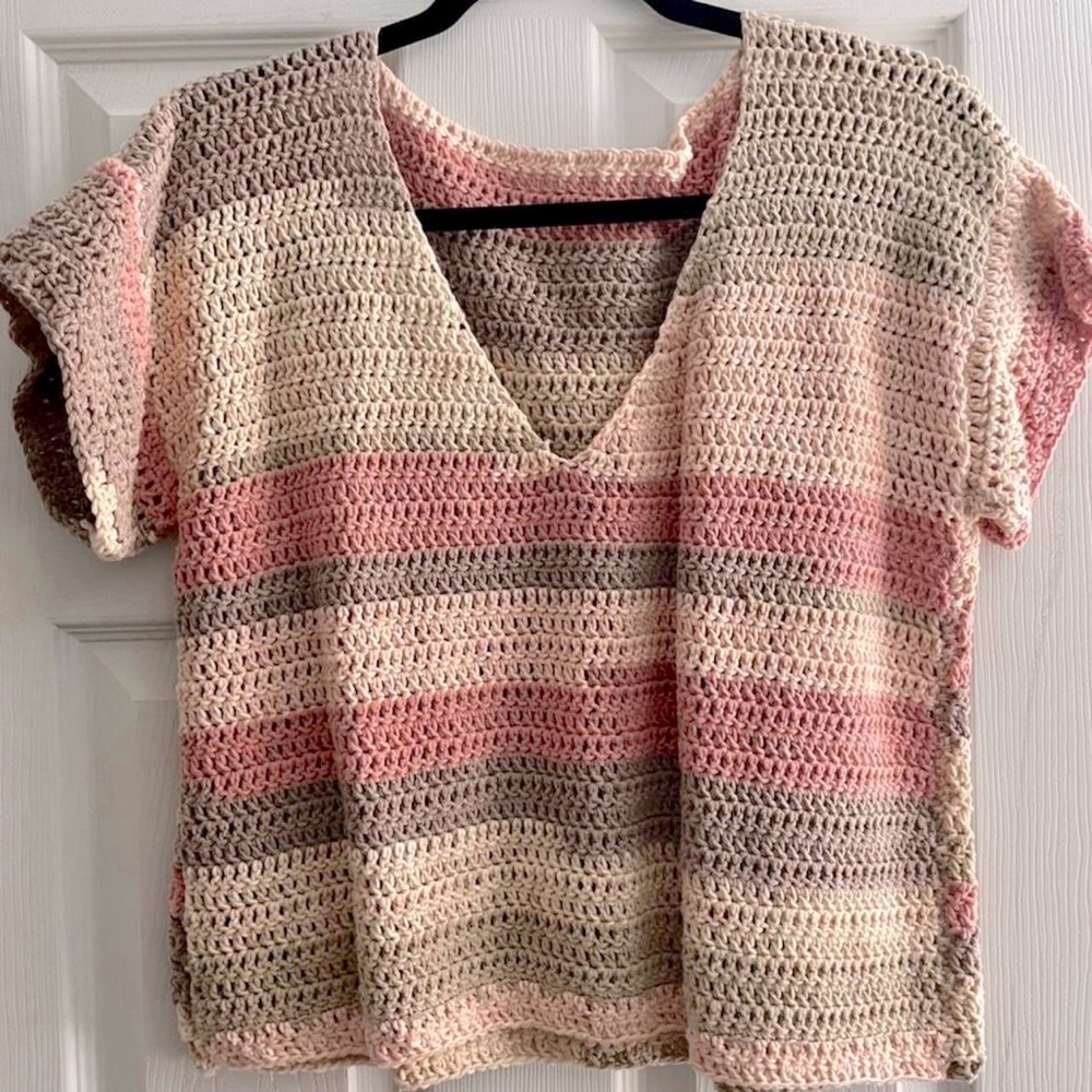 Crochet Crop Top-Handmade!!